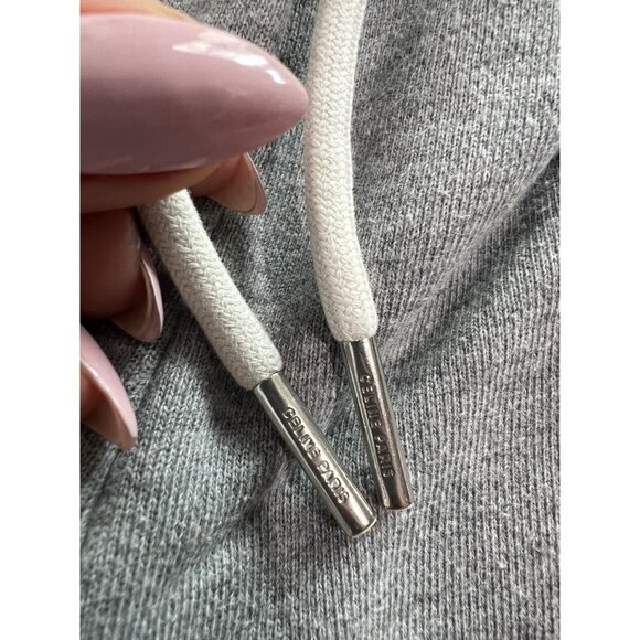 Celine Paris Logo Sweat Shorts in Grey - Picture 3 of 5